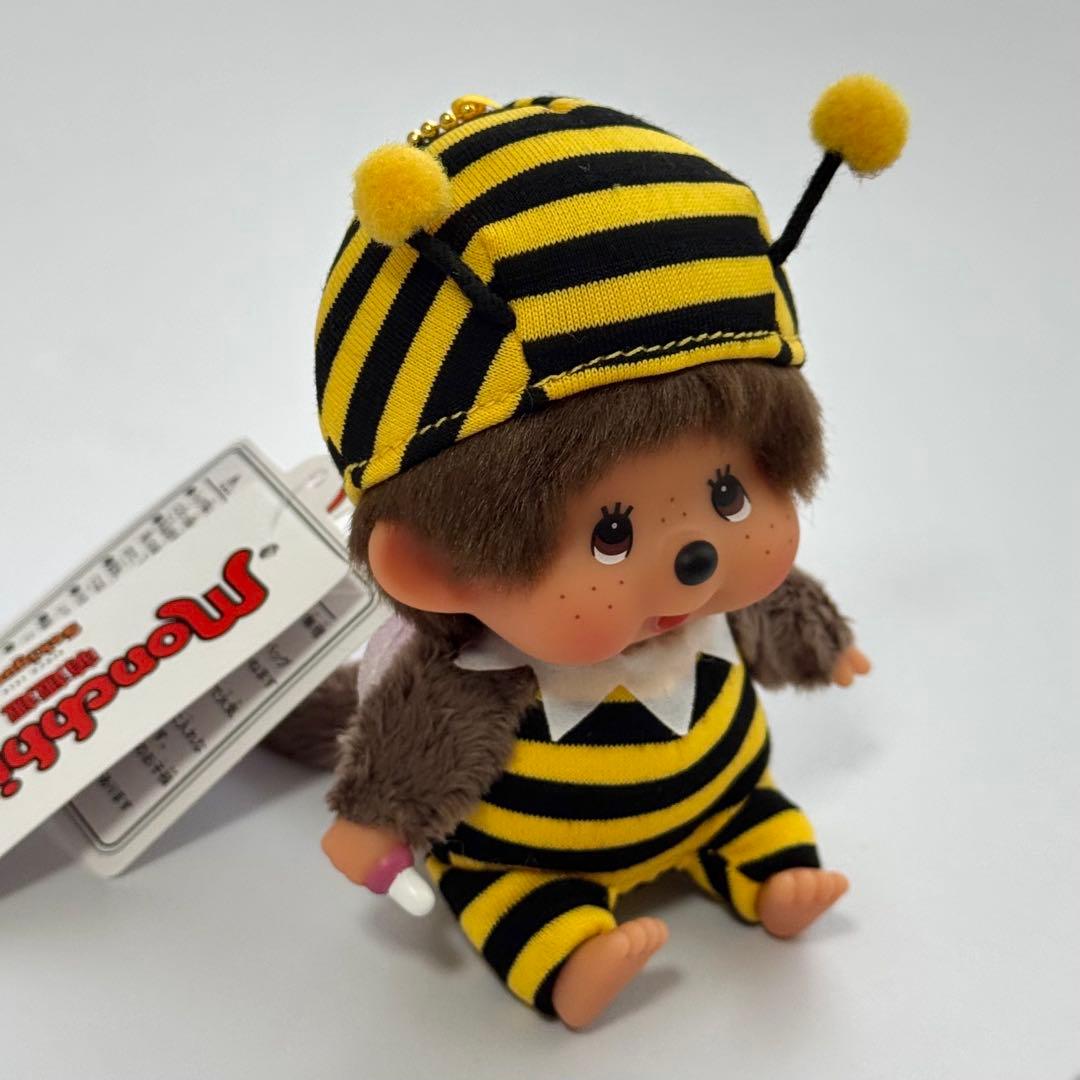 モンチッチ 顔でかSS キーチェーン ミツバチ セキグチ 新品タグ付き