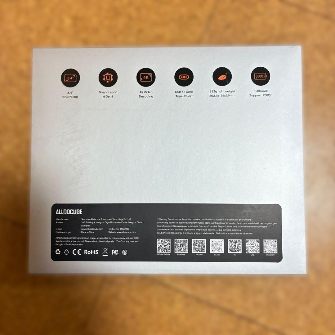 ALLDOCUBE iPlay60ｍini Turbo ケース付き