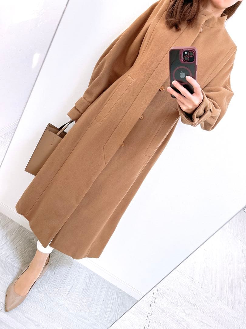 【マロン ✨】ユナイテッドアローズ❤️アストラット✨サイズF✨ロングコート✨
