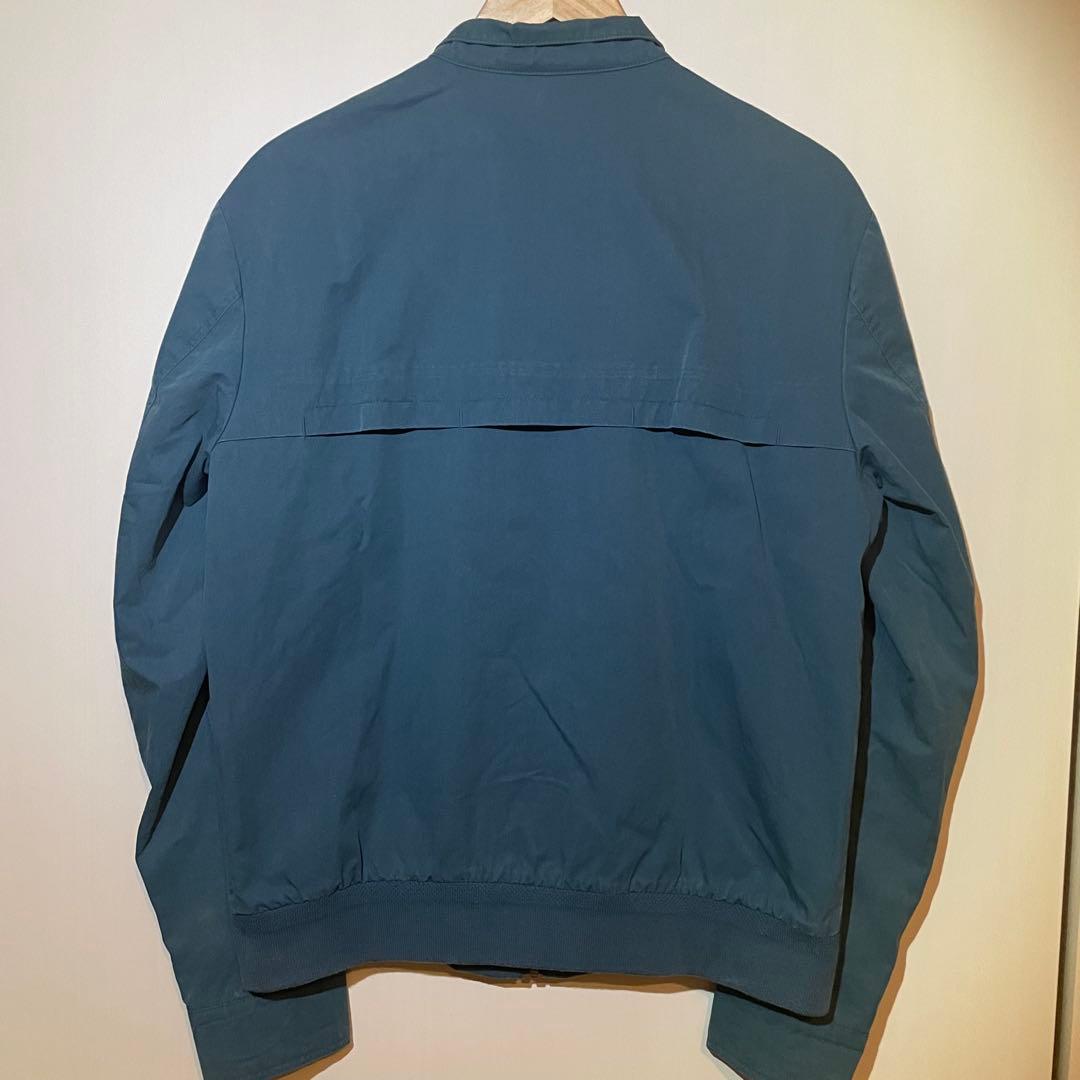 美品 LACOSTE ラコステ ジップブルゾン スイングトップ ブルーグリーン