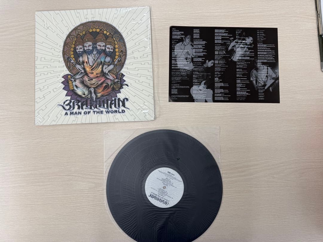 BRAHMAN A MAN OF THE WORLD レコード