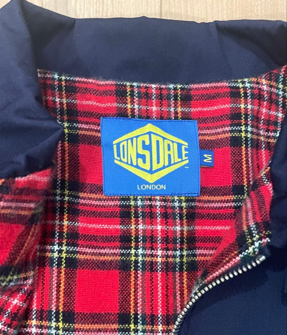 LONSDALE ハリントンジャケット　ネイビー