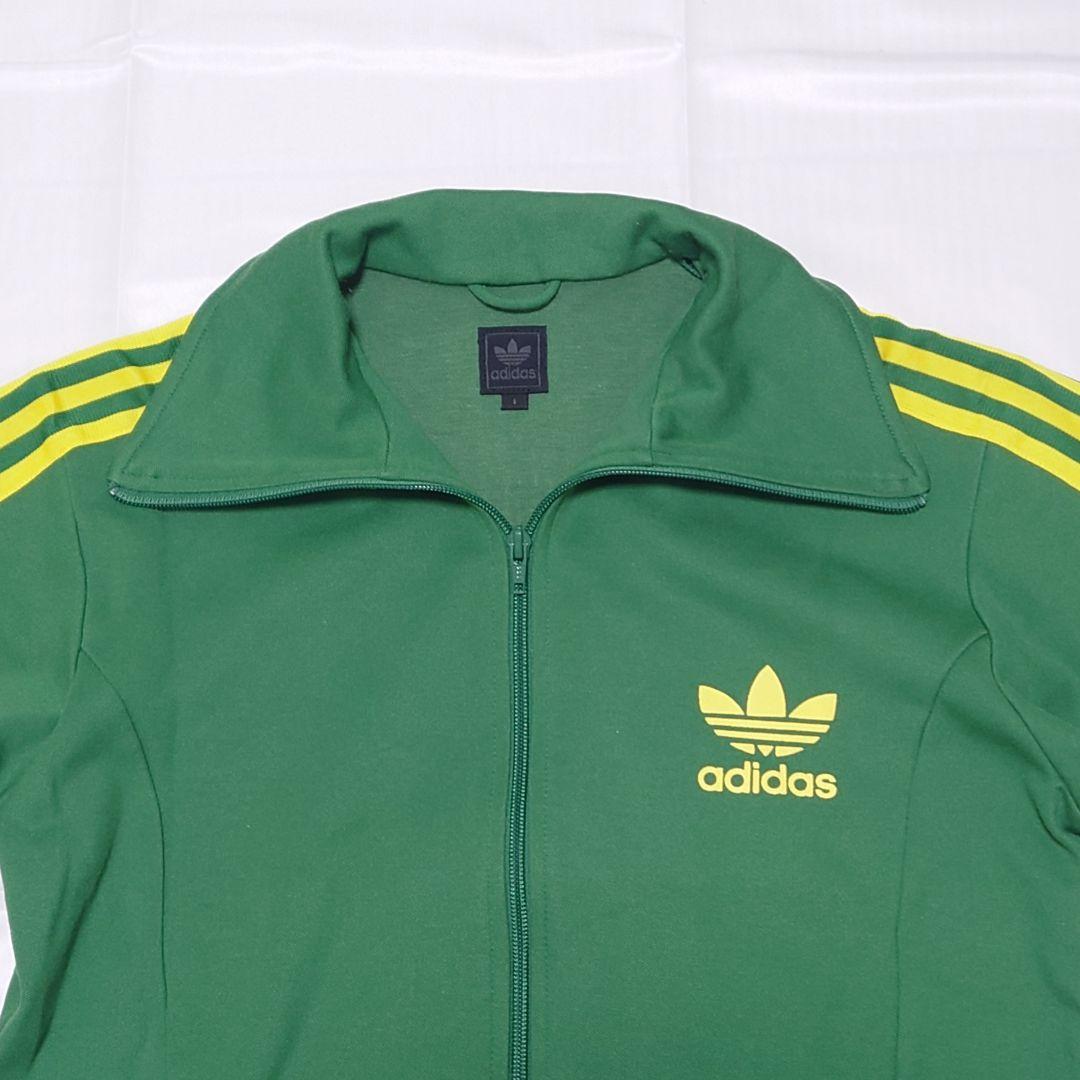 adidas トラックジャケット　トレフォイルロゴ　sizeM