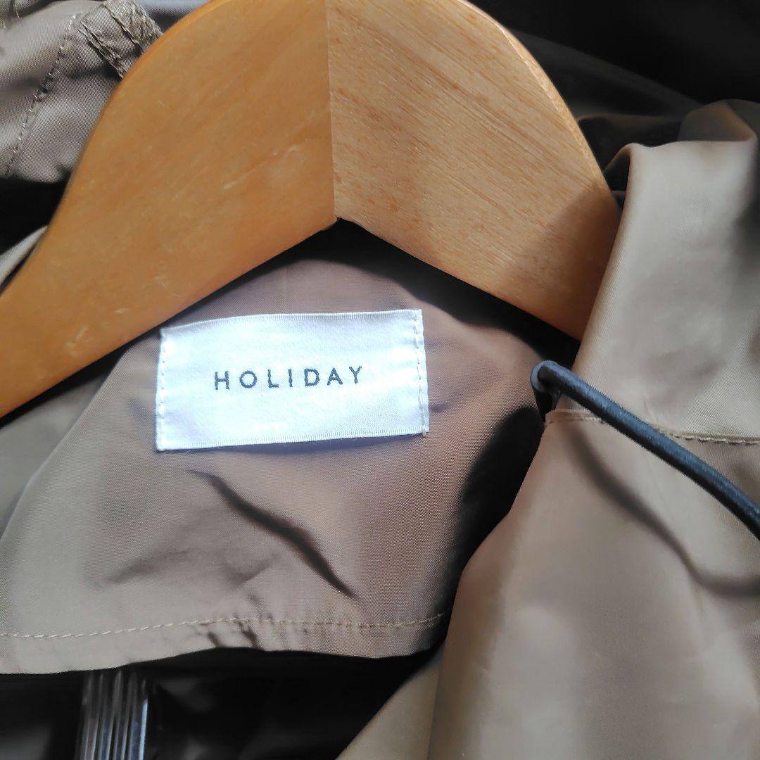 HOLIDAY　LIGHT　ウインドコート　ロングジャンパー　ロングコート