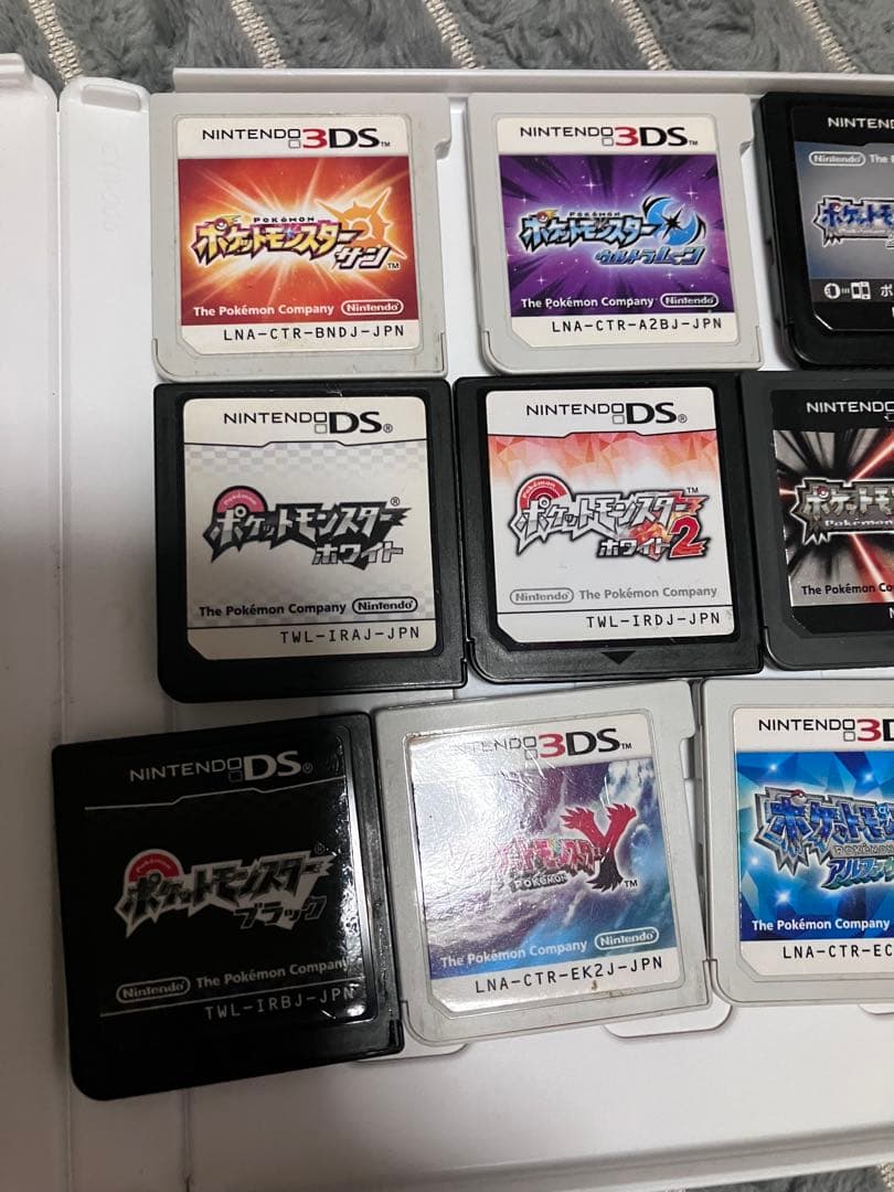 ポケットモンスター 3DS.DS.GBAソフトセット