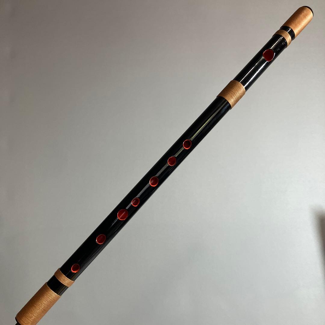 篠笛八本調子 C管 CMR8-248 唄物　ドレミ調　天地糸巻 西洋音階 竹笛
