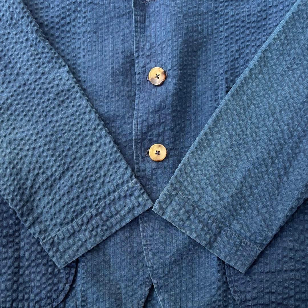 LARDINI ラルディーニ シアサッカー テーラード シャツジャケット