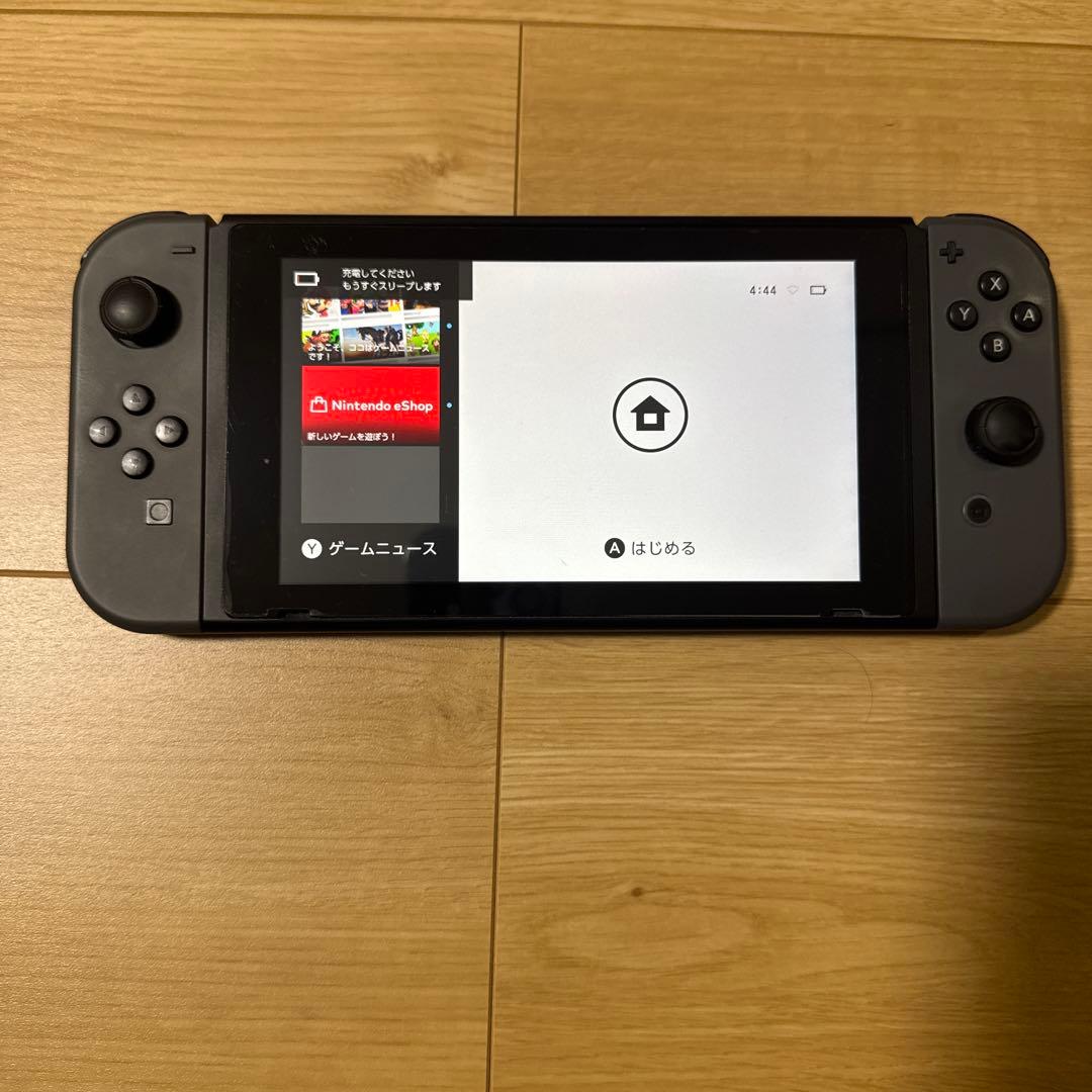 Nintendo Switch 本体 グレー 動作確認済み