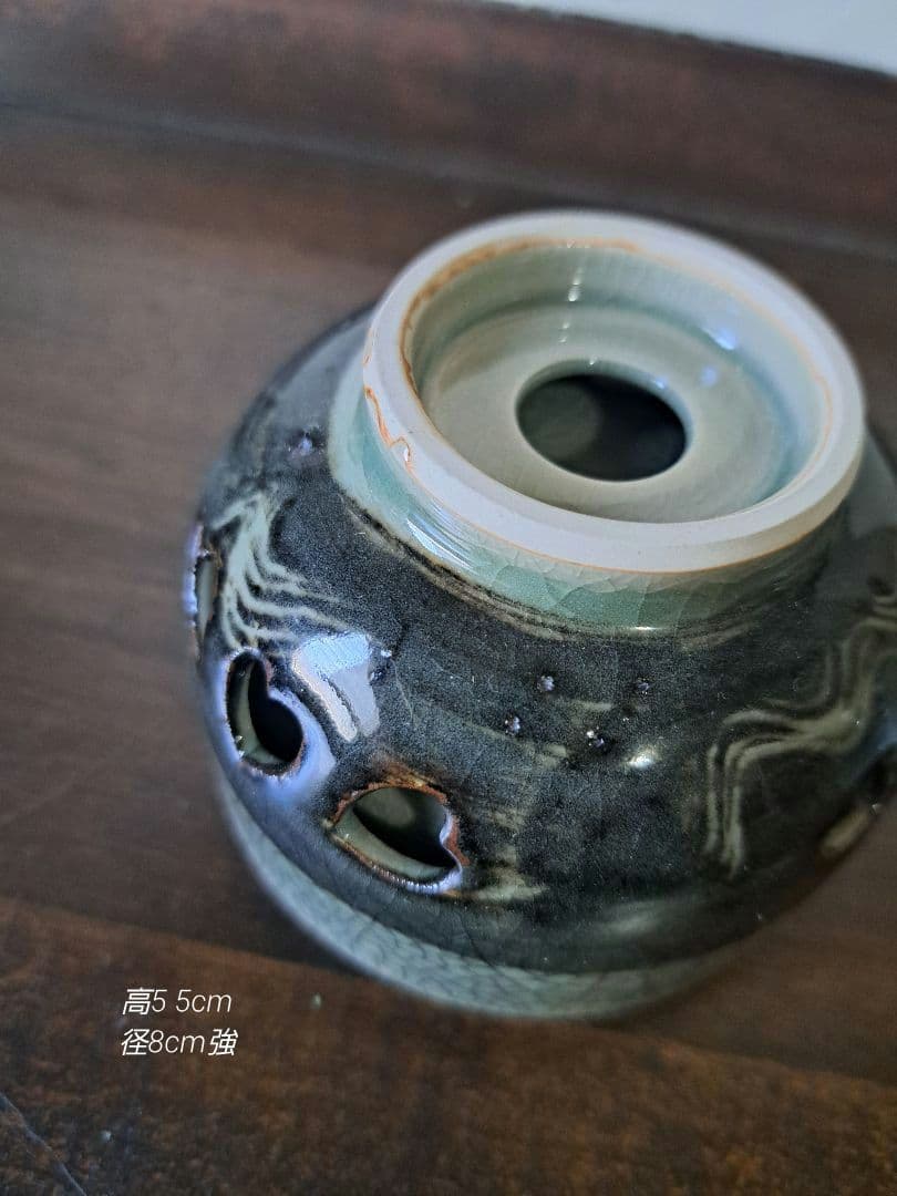 【期間限定価格中】相馬焼　 二重急須・二重煎茶碗 茶器揃えセット　2026午年