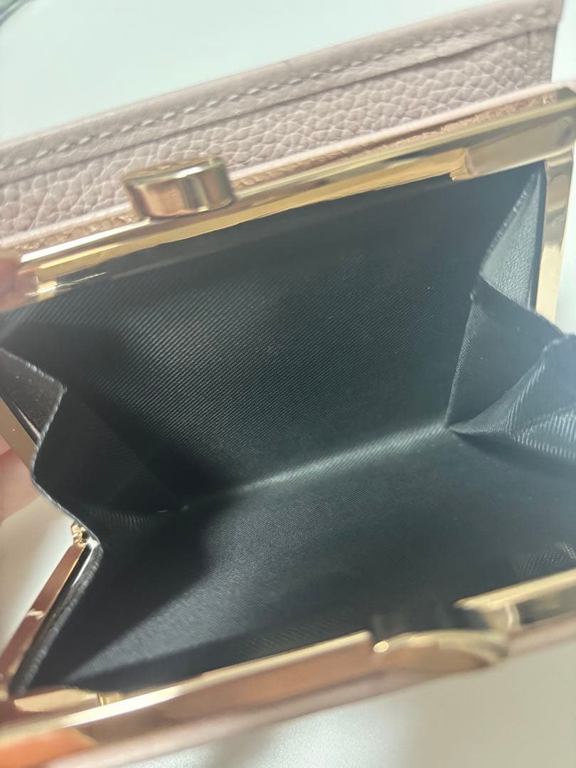 【美品】皇居財布　二つ折り　ピンク