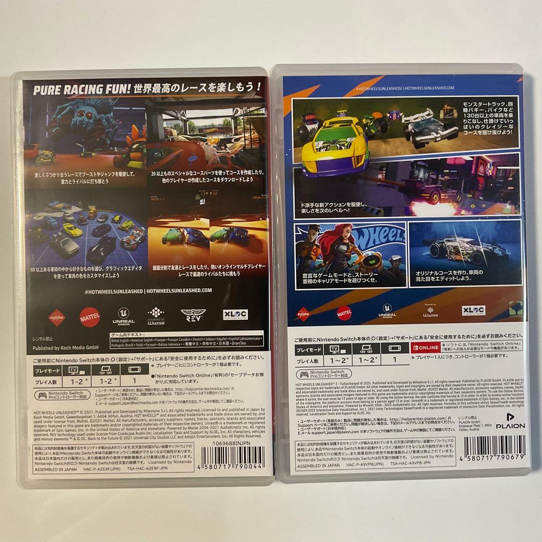 HOTWHEELS UNLEASHED1+ 2TURBOCHARGED 2セット