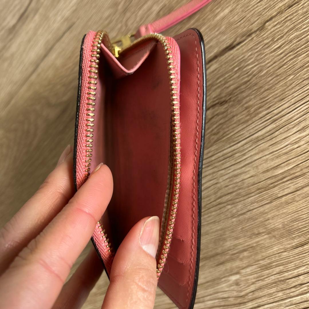LOEWE スモールジップ財布 ブラック 2017年製