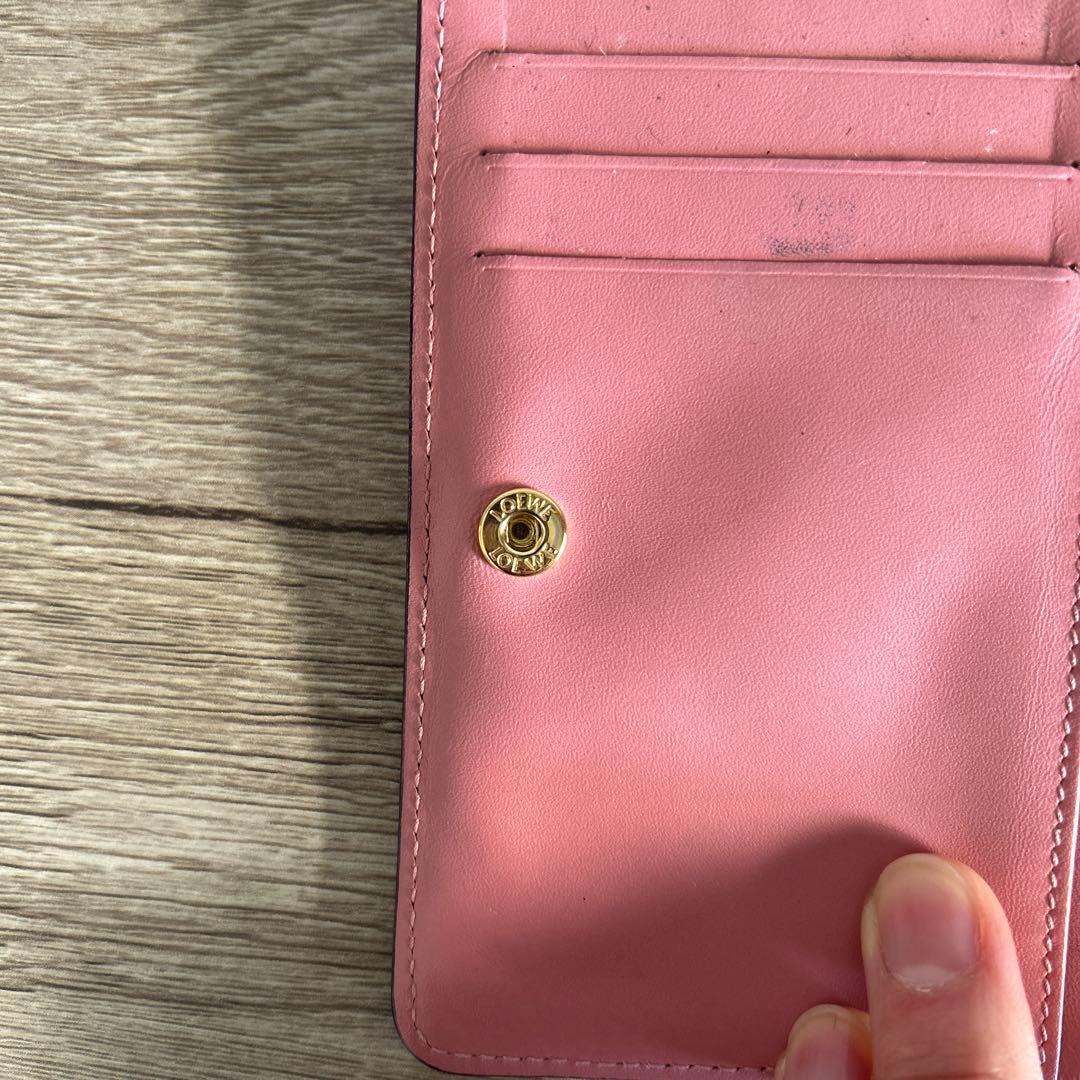 LOEWE スモールジップ財布 ブラック 2017年製