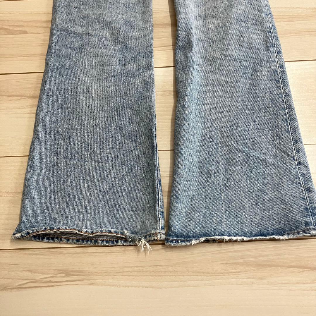 MOUSSY マウジー MVSフレアデニム 赤耳 W24 y2k 平成ギャル