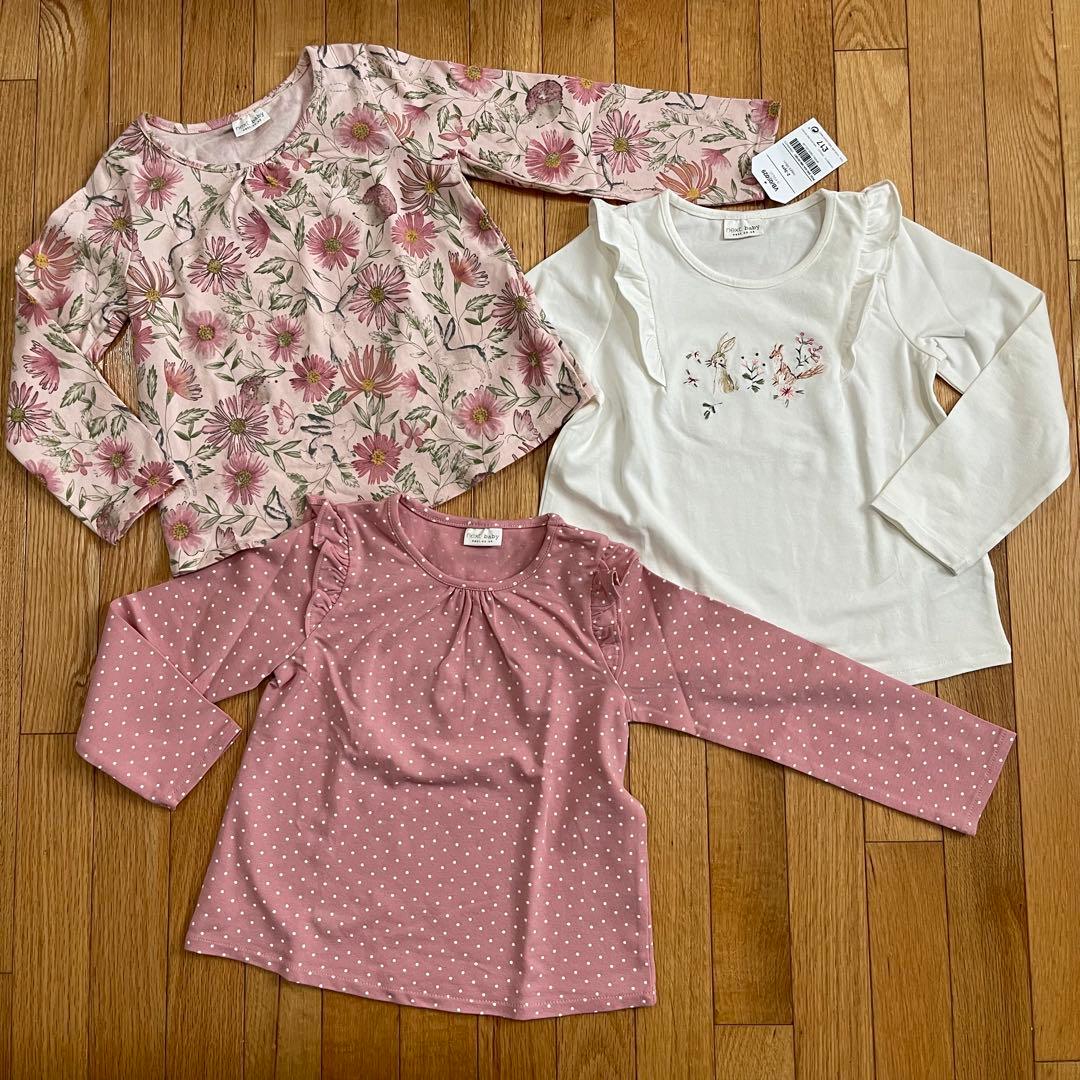 next９点セット　98 （2〜3yrs）まとめ売り　ワンピ5着