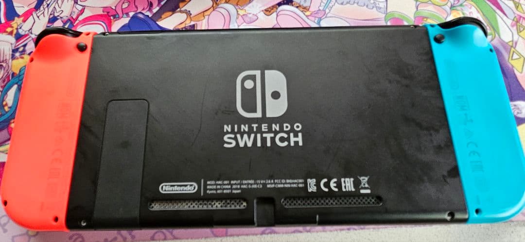 Nintendo Switch 本体 青/赤 Joy-Con 付属品付き