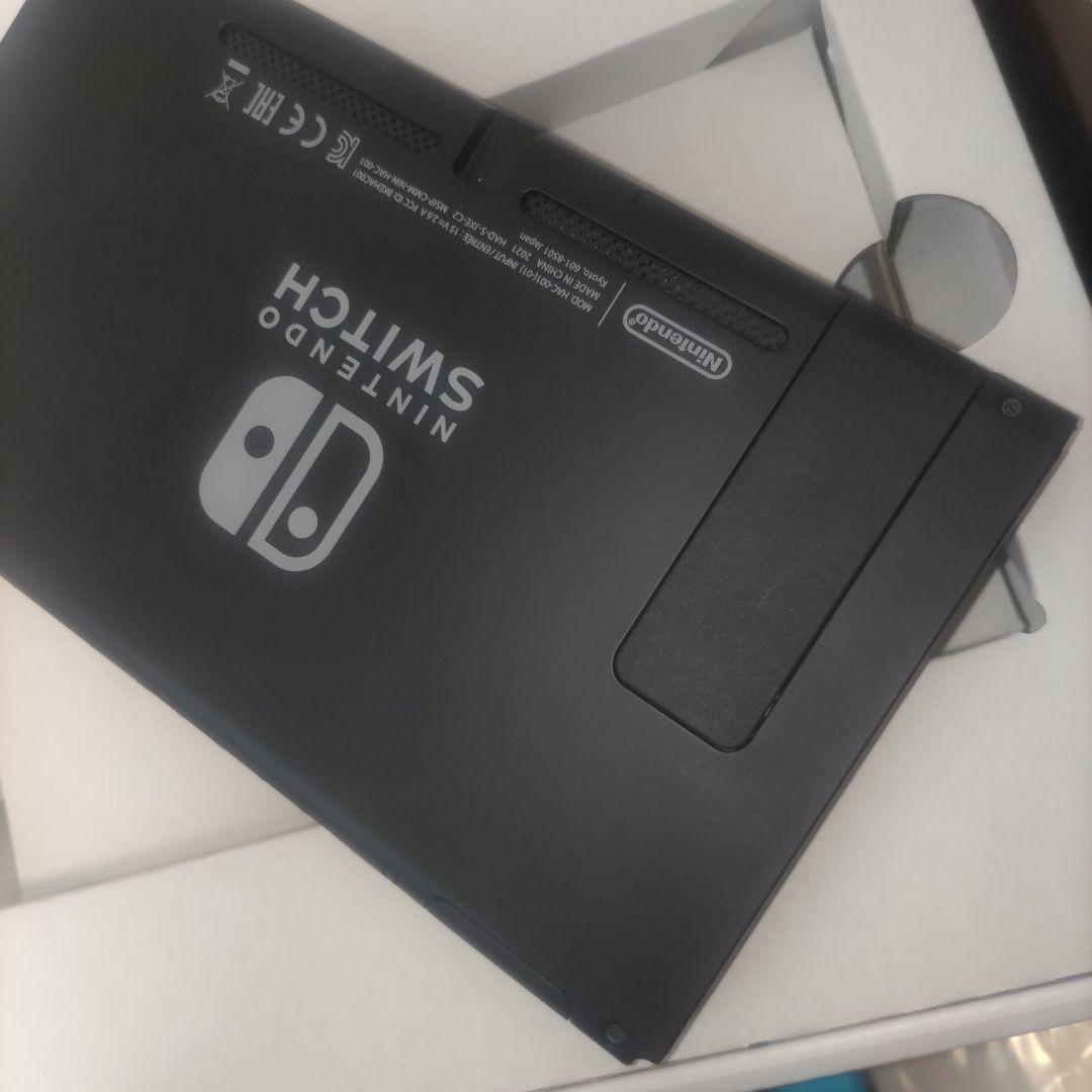 【美品】Nintendo Switch 本体 バッテリー強化型 SDカード