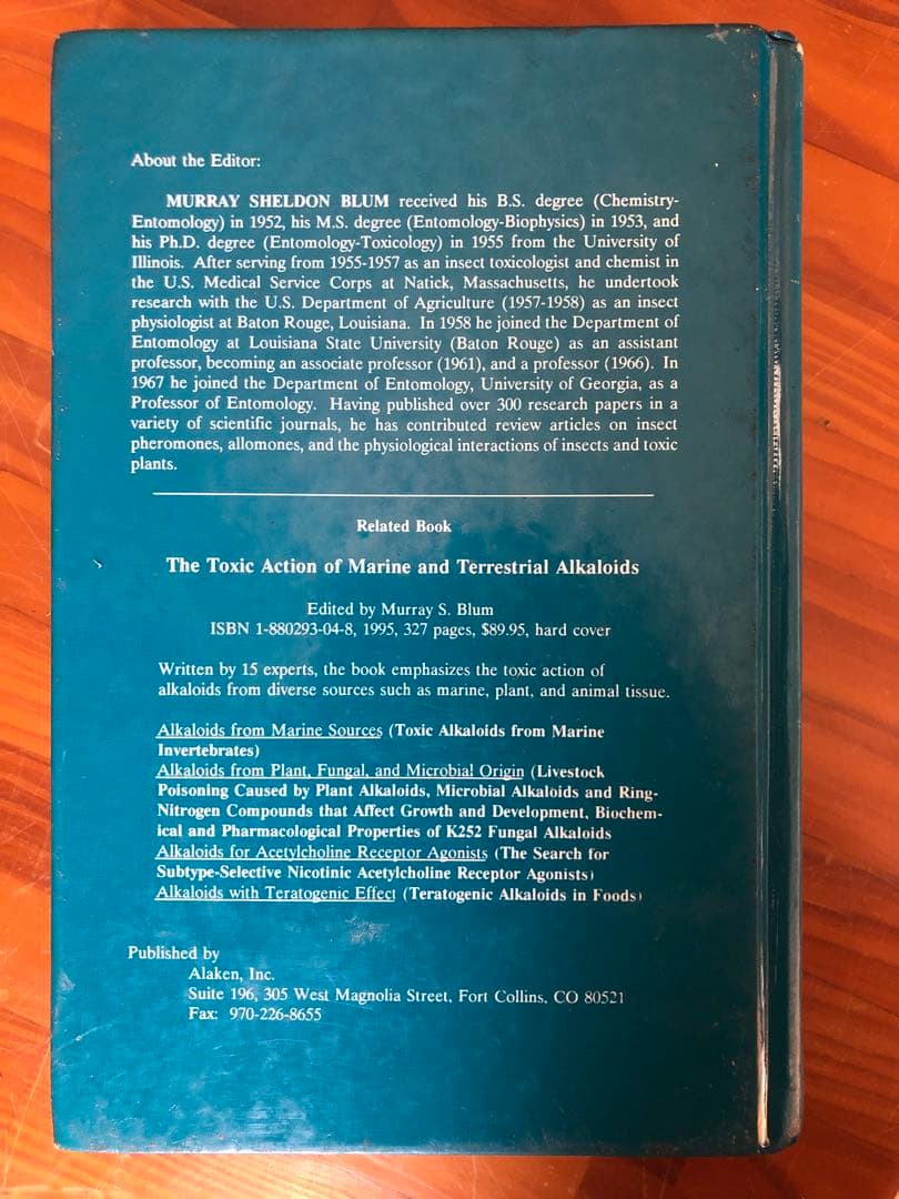 洋書 CHEMISTRY AND TOXICOLOGY OF DIVERSE