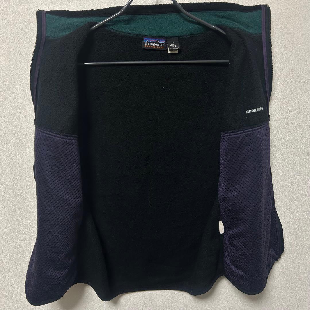 Patagonia シンチラ ベスト フリース USA製 Lサイズ ブラック