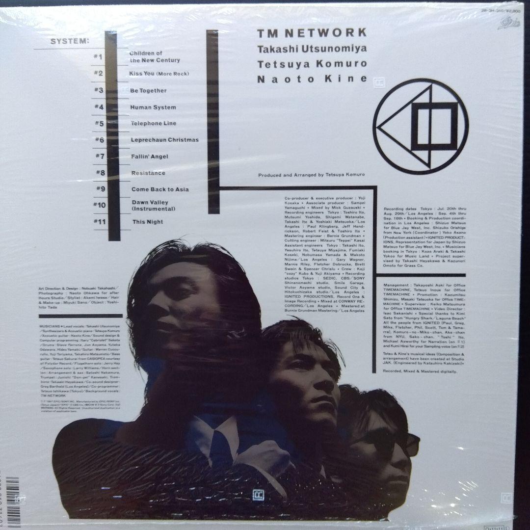 TM NETWORK humansystem レコードセットLP1枚・EP8枚