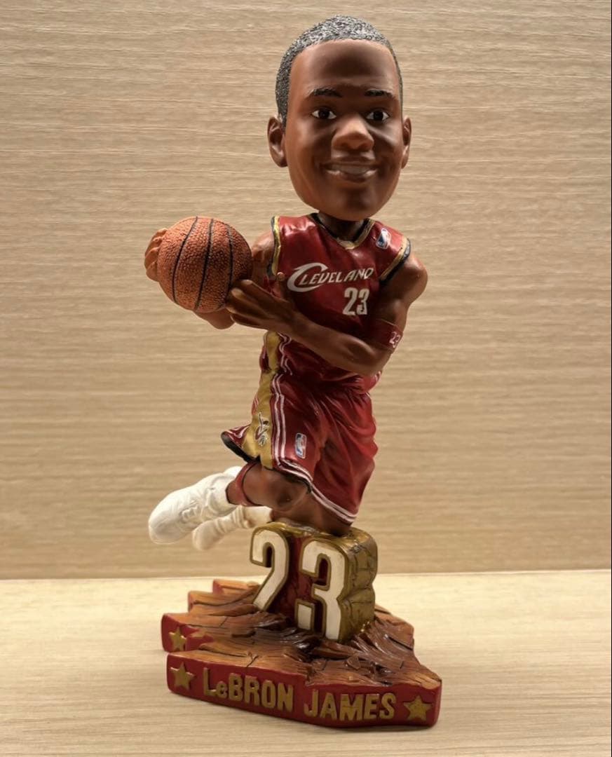 くろわっさん_NBA キャバリアーズ レブロン・ジェームズ ボブルヘッド