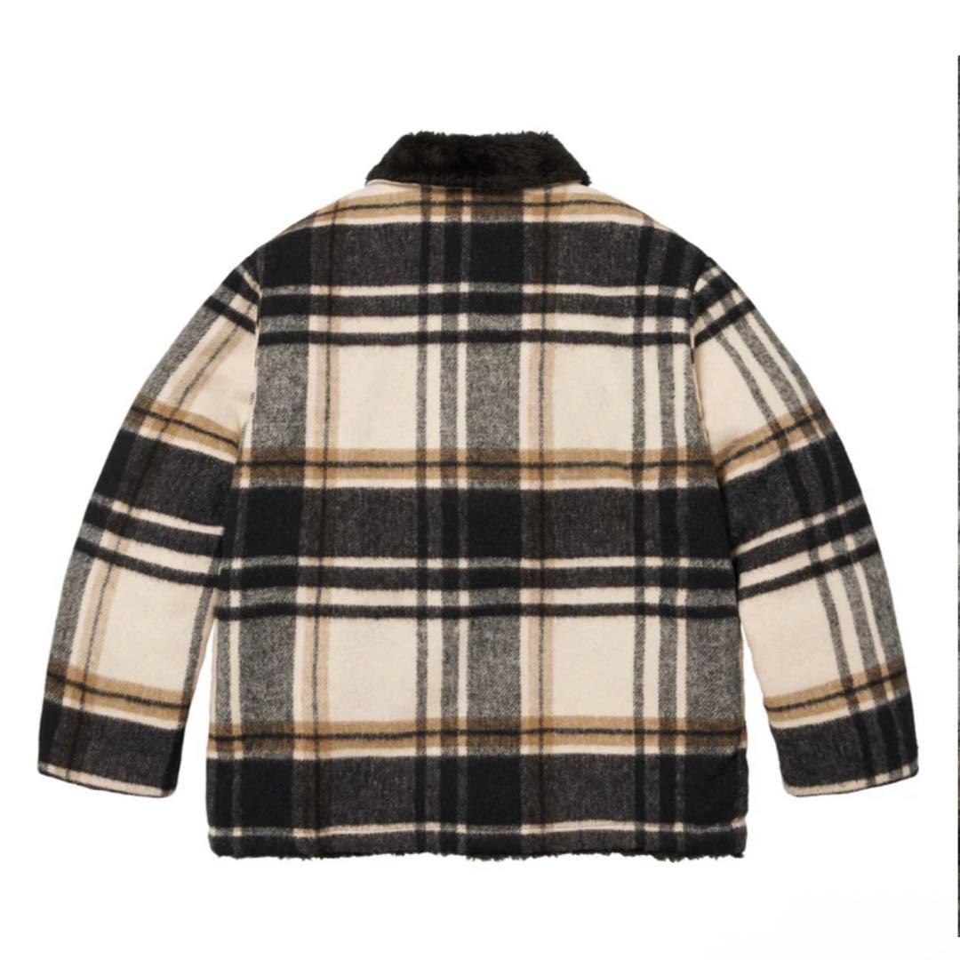 ジャケット・アウター Supreme Plaid Car Coat \"Cream\"