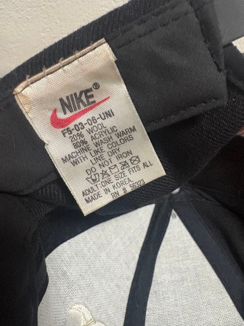 Nike 90s ヴィンテージ キャップ ナイキ 白タグ　US古着