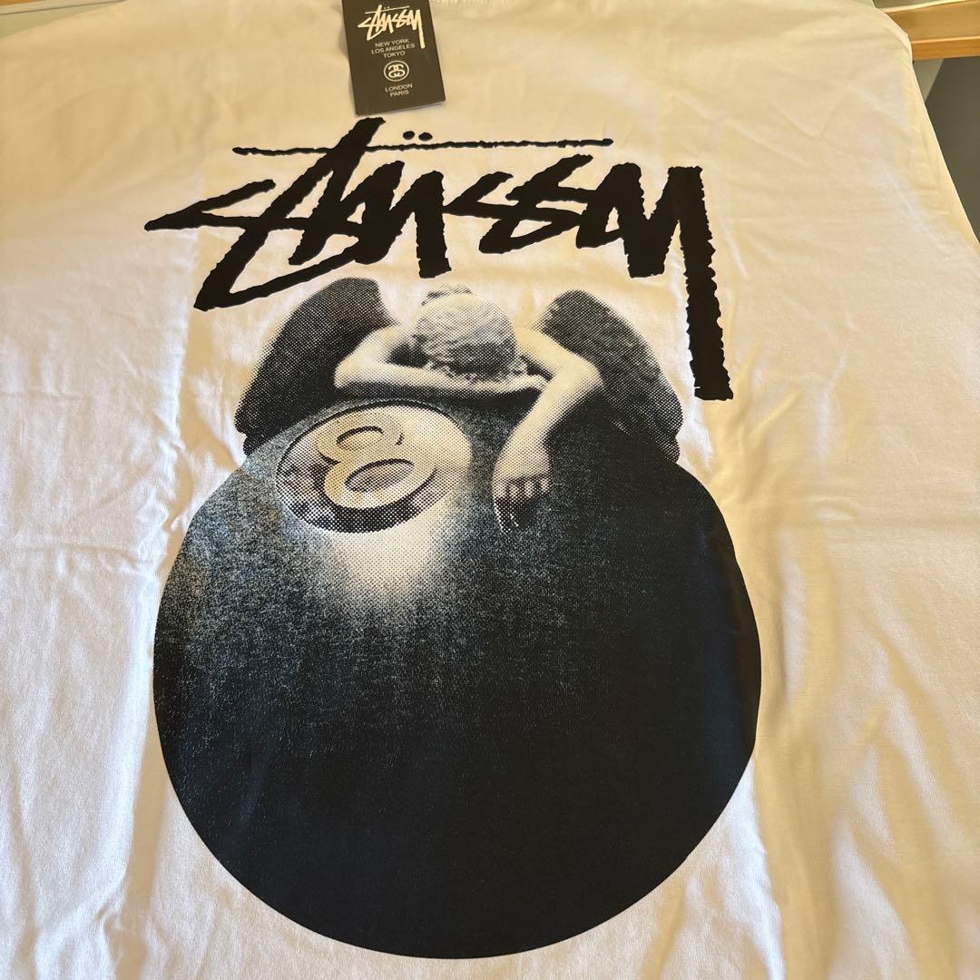 Stüssy エンジェル 8ボール Tシャツ