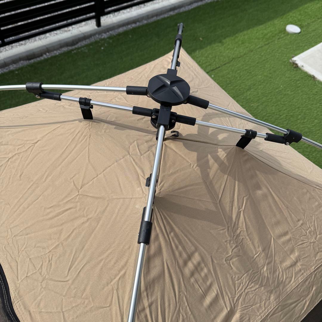 廃盤 DOD KANGAROO TENT M ワンタッチテント　3人用 ベージュ