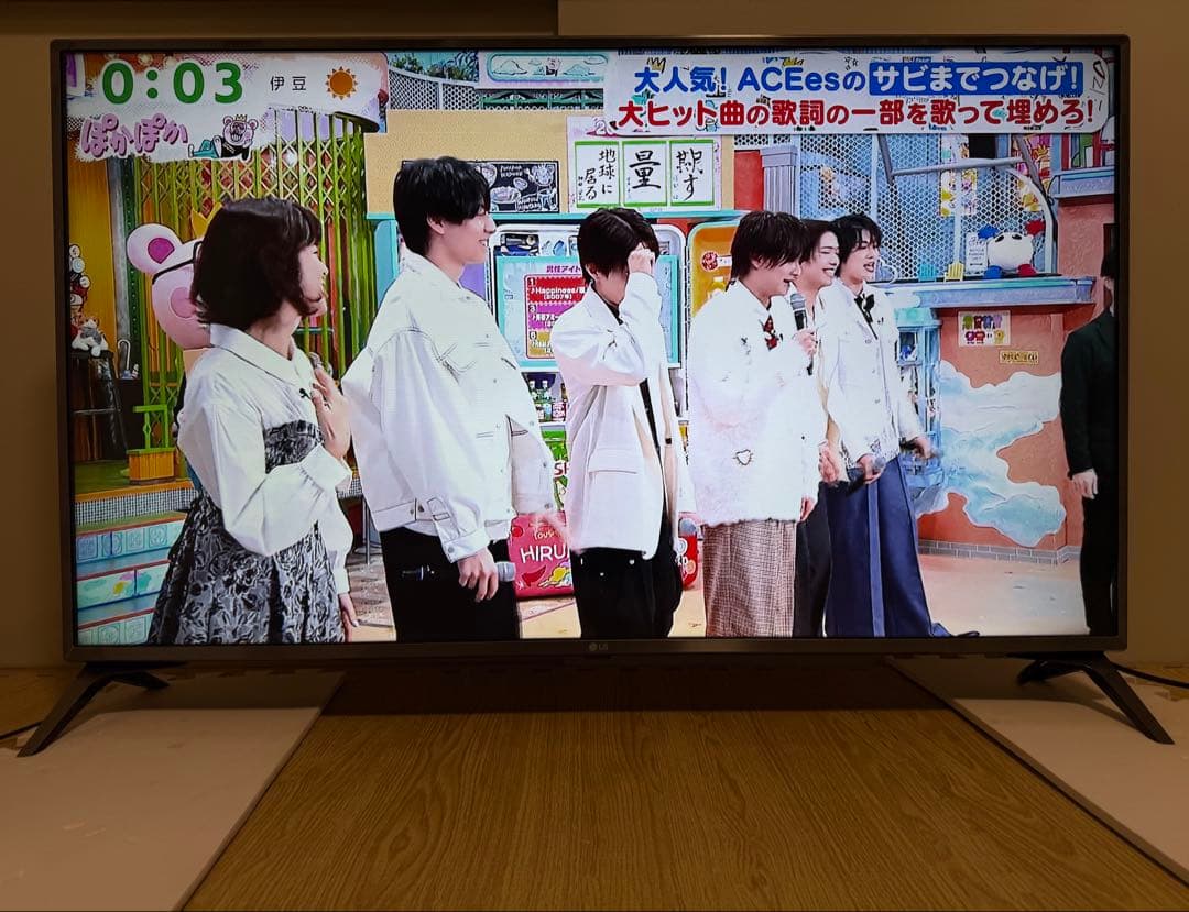 LG 49UJ6100 49インチ　2017年製　⭕️ 4K液晶ネット動画テレビ
