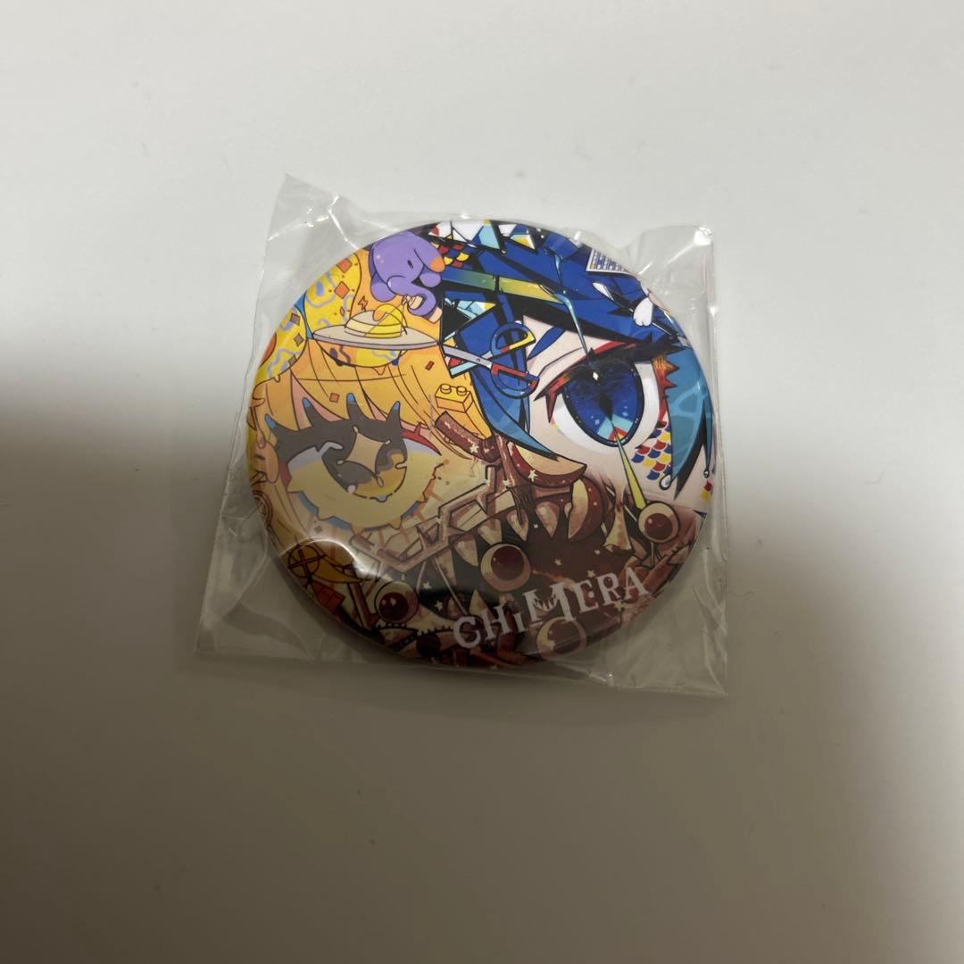 【限定特典】キメラ CD かいりきベア 複製サイン入りピック、缶バッジ　ボカロ
