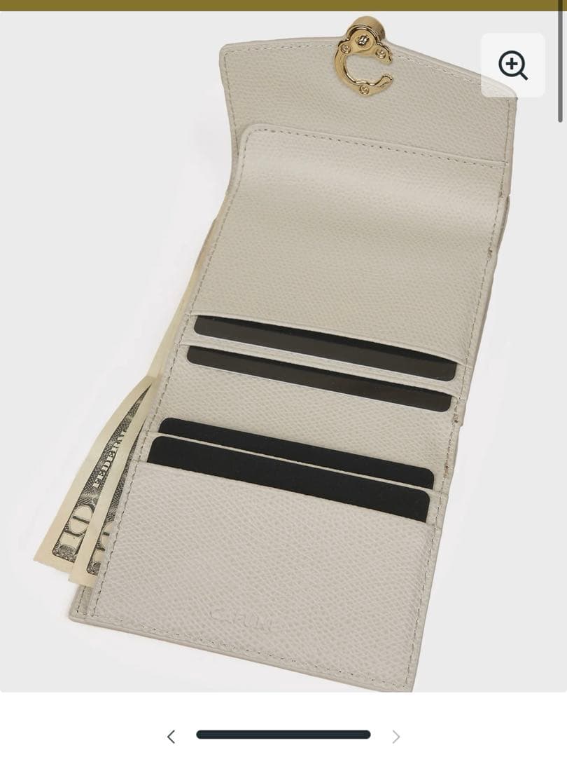 【新品】カフネ　DOUBLE-C WALLET