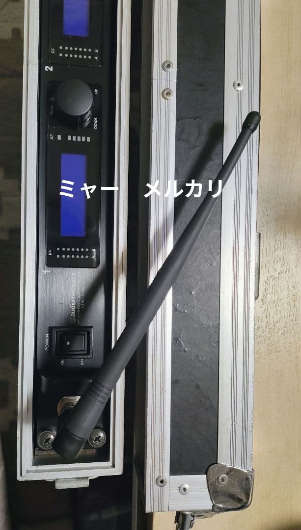 audio-technica 800Mhzワイヤレスマイク