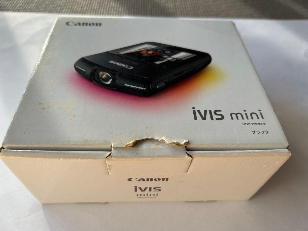 Canon iVIS mini ビデオカメラ 本体　廃盤　レア　展示品　美品