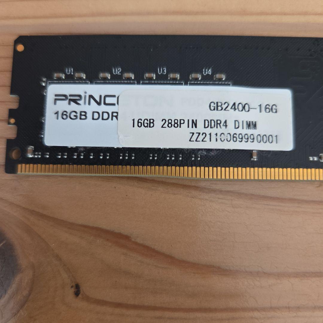 メモリー PRINC GB2400-16G 16GB DDR4 288PIN