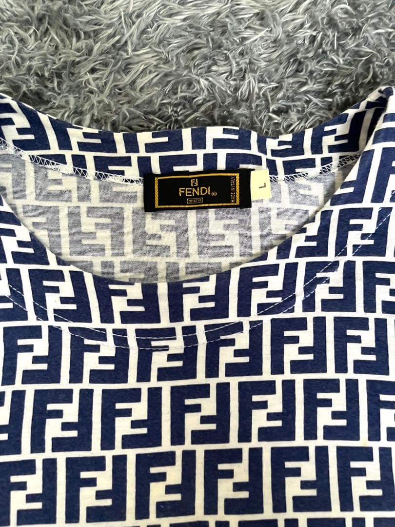 激レア　正規品Fendi 　総ロゴ　ズッカ　幾何学　プルオーバー　L相当