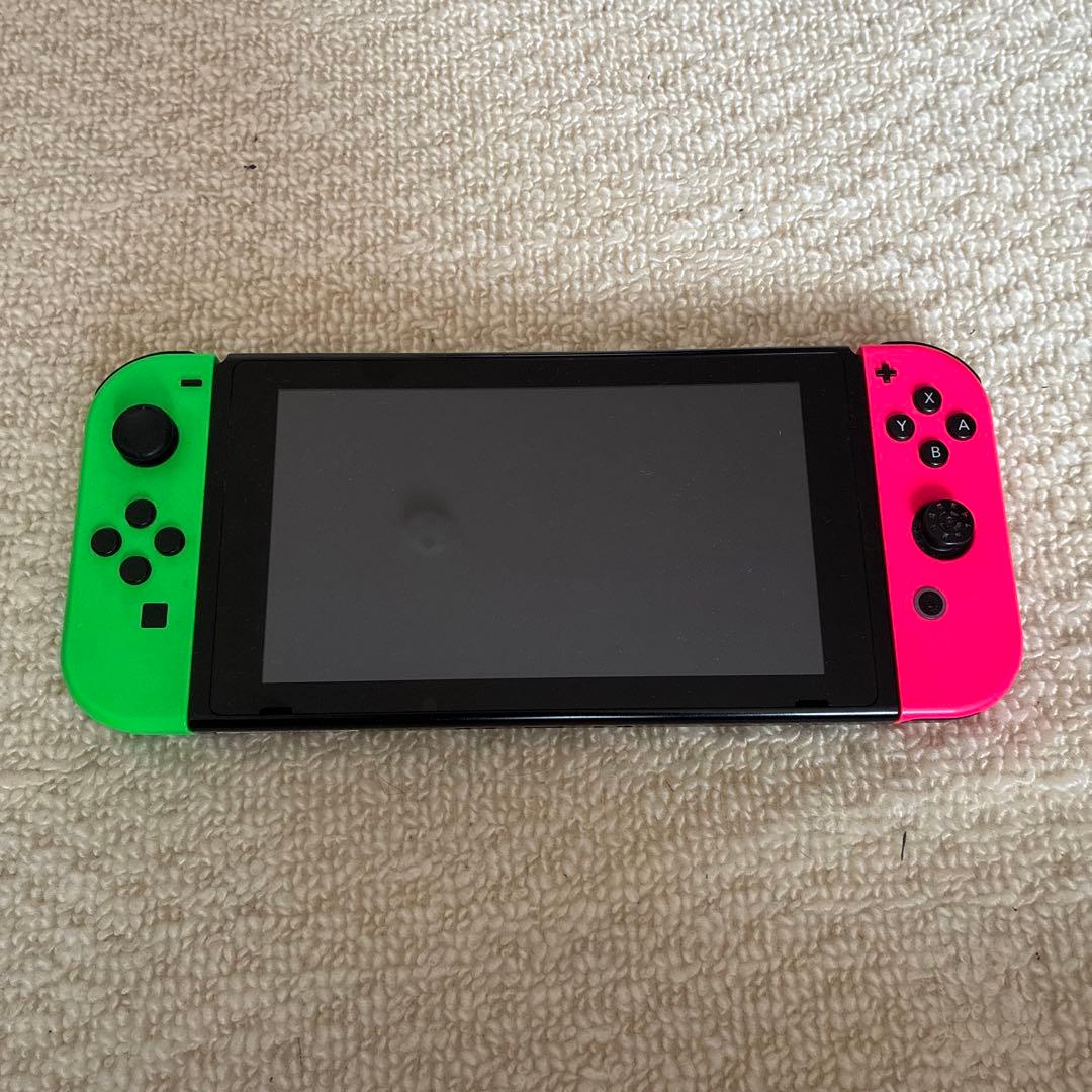 Nintendo Switch 本体セット ネオンピンク/ネオングリーン
