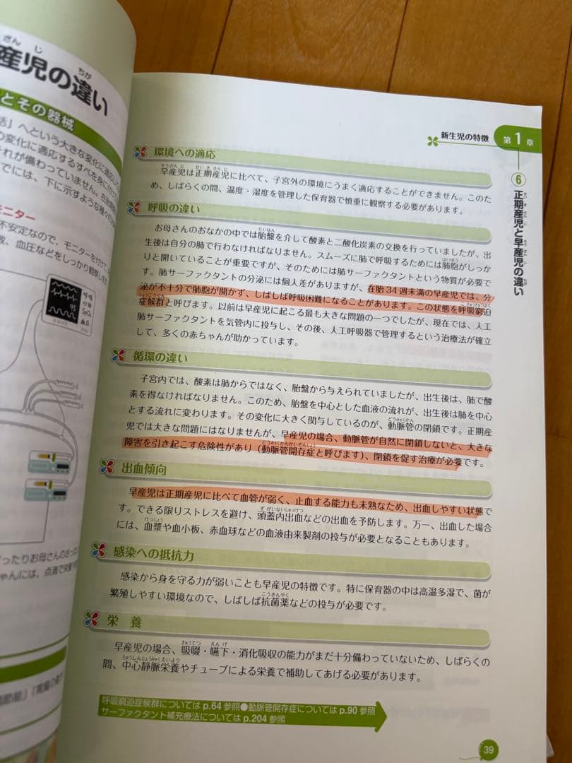 新生児の参考書セット