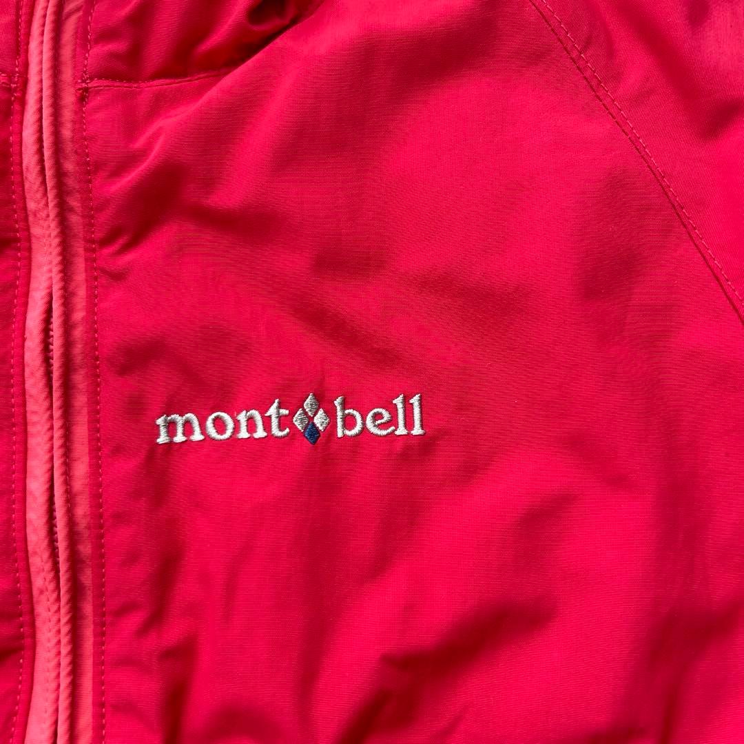 mont-bell モンベル　子ども用 スキーウェア 赤　100