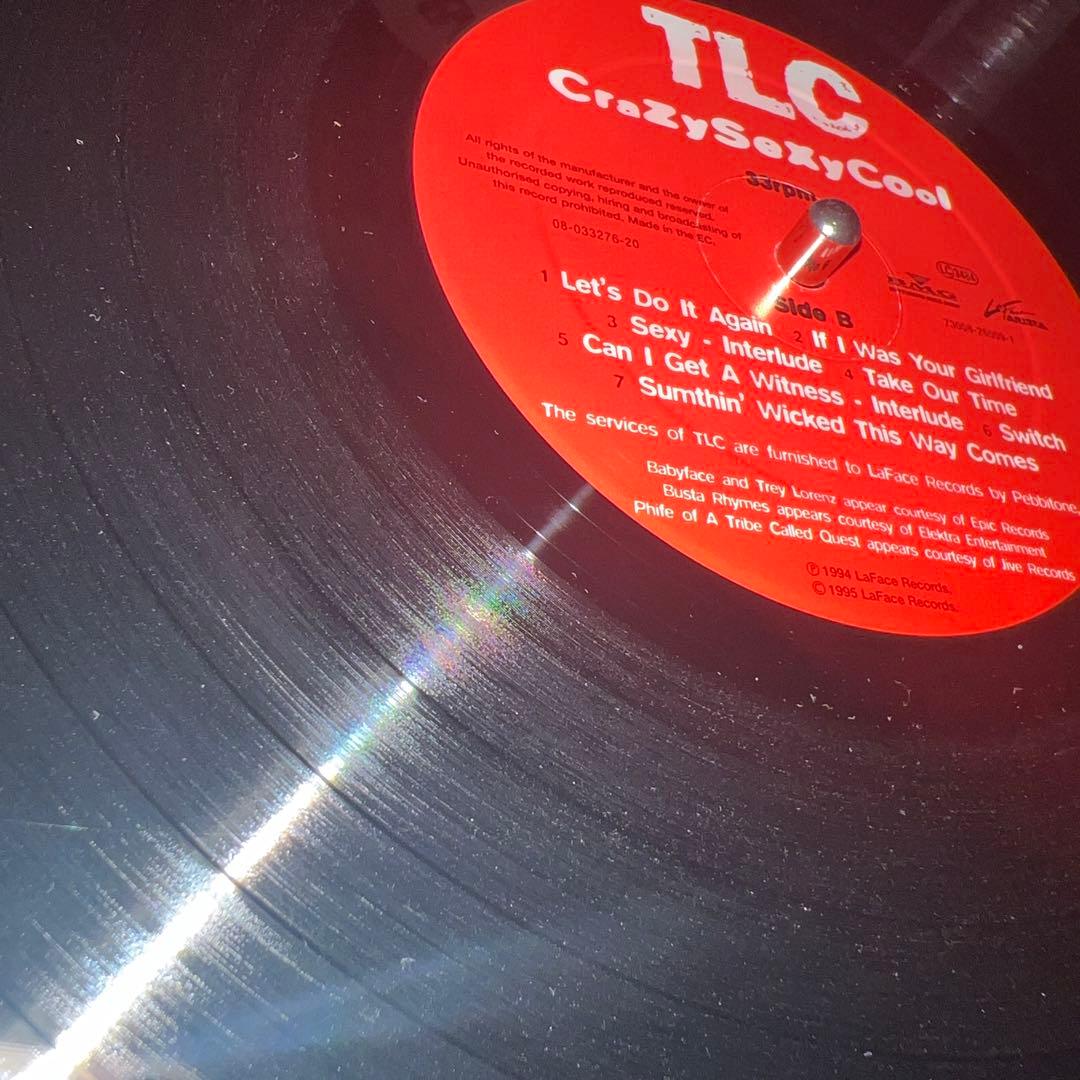 洋楽 TLC EU org crazy sexy cool LP