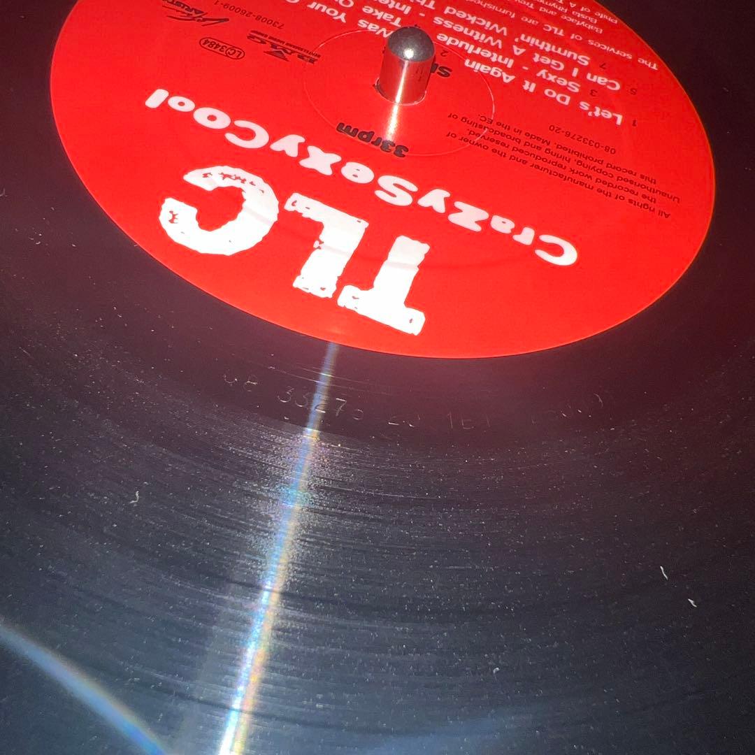 洋楽 TLC EU org crazy sexy cool LP