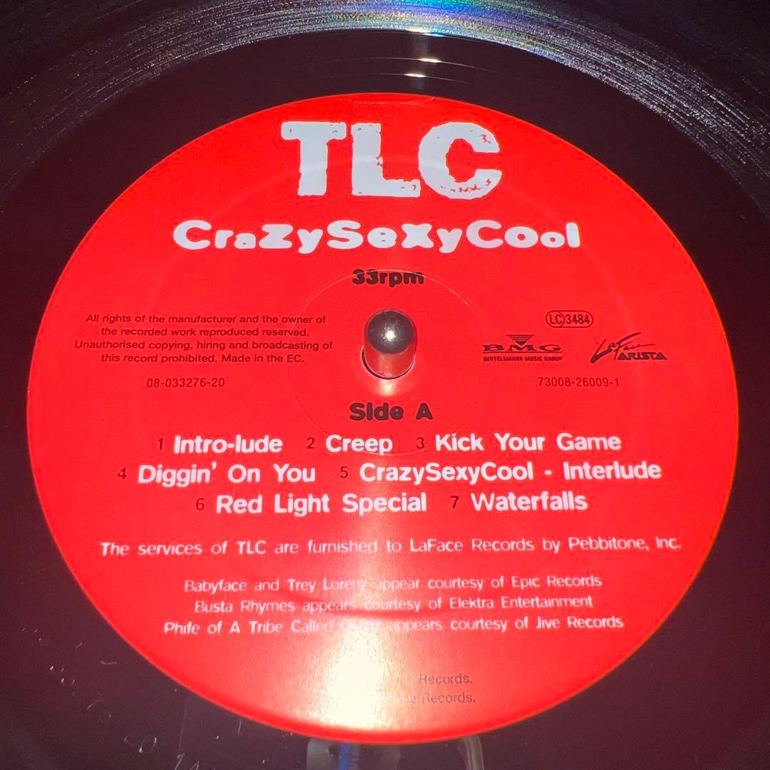 洋楽 TLC EU org crazy sexy cool LP