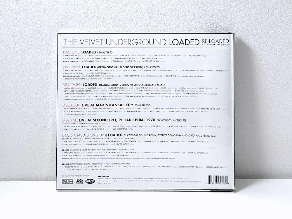 新品 廃盤 ヴェルヴェット・アンダーグラウンド LOADED：RE-LOADED