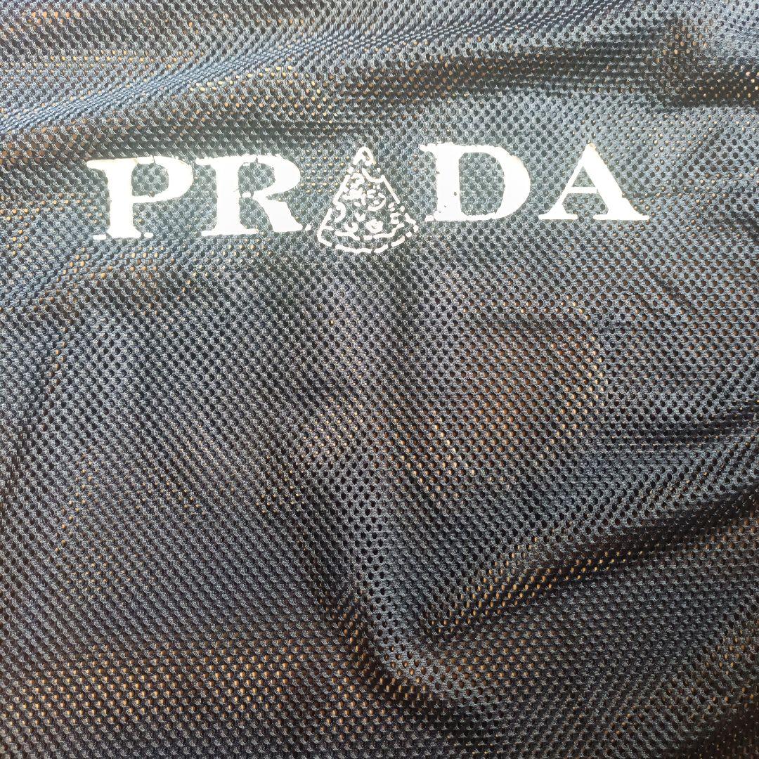 PRADA メッシュシャツ ネイビー