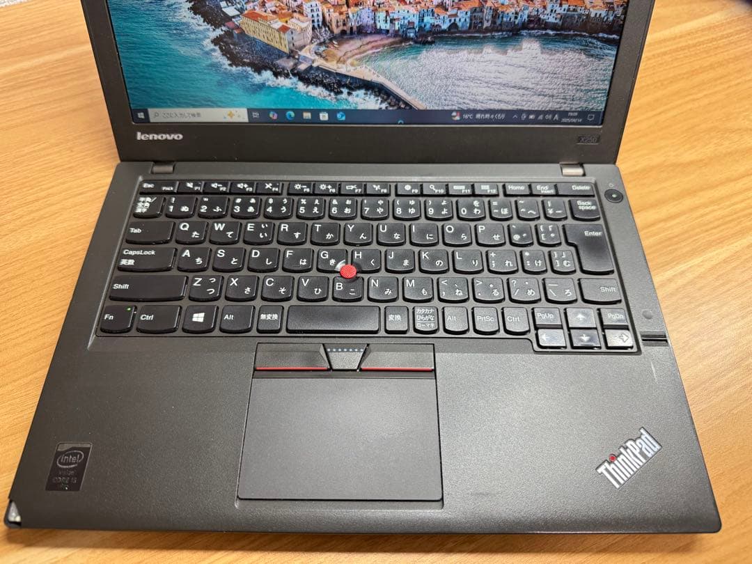 Windowsノート本体 ThinkPad X250 i5-5300U/4GB/240GB SSD