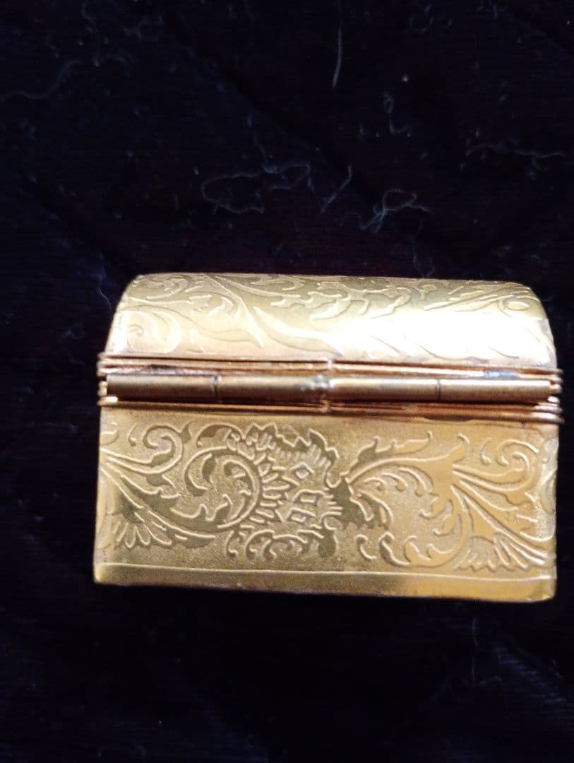 ※※リモージュボックス トリンケット 小物入れ 金彩 工芸品※※