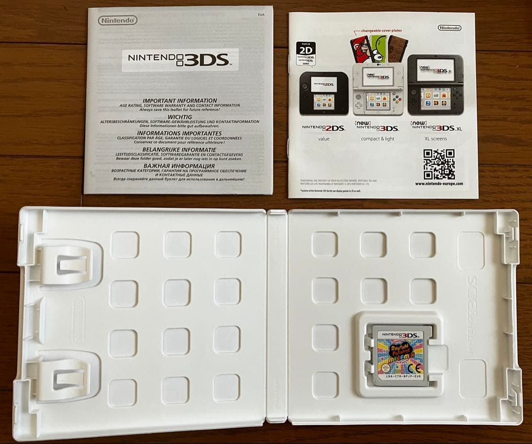 リズム天国 ザ・ベスト＋　３DS　フランス語版