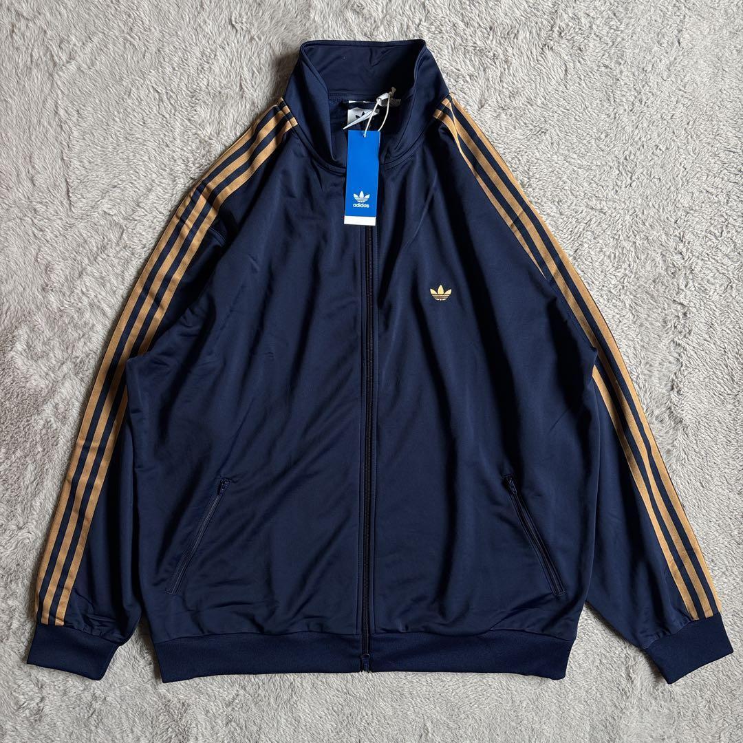 新品 アディダスオリジナルス ファイヤーバード セットアップ ネイビー 2XL