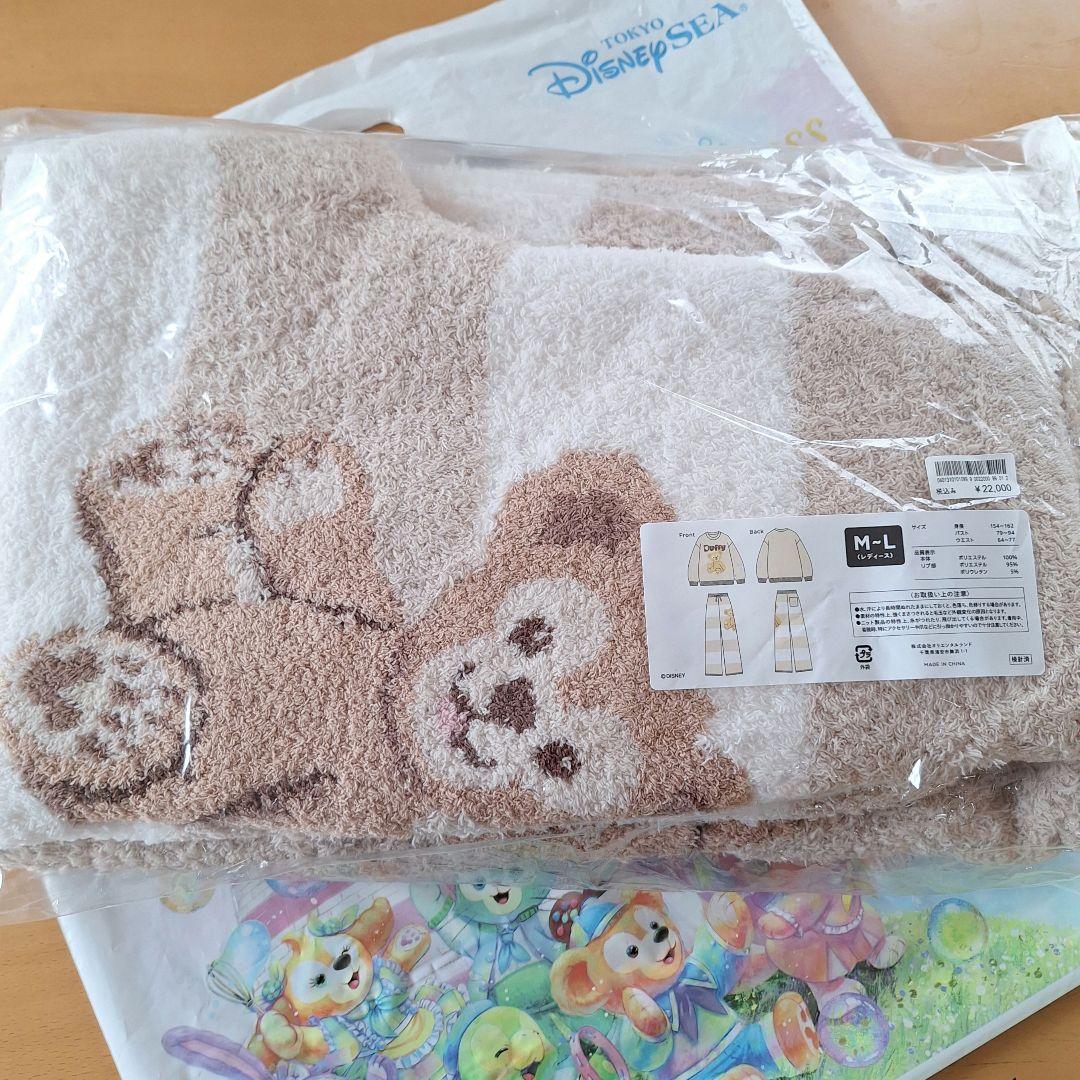 ジェラートピケ　ダッフィー　ジェラピケ　ディズニーシー　ルームウェア　部屋着