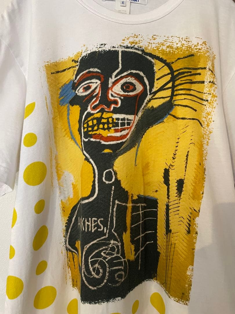 コムデギャルソンシャツ バスキア Tシャツ